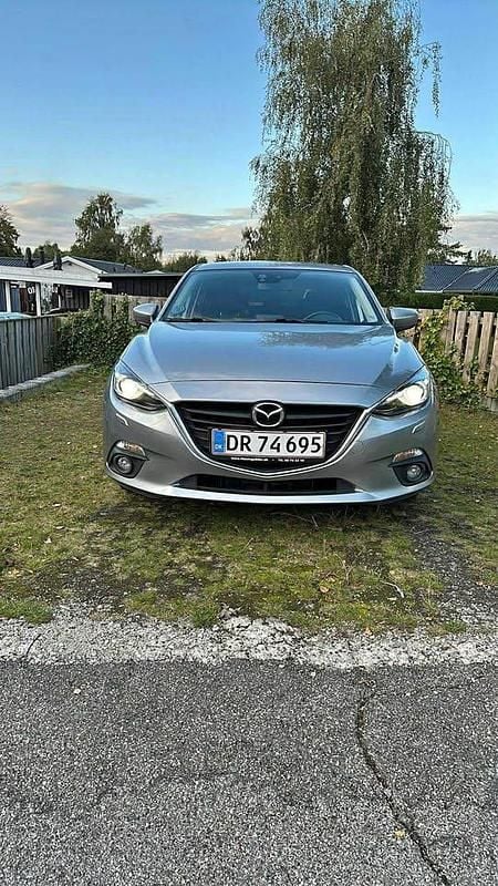 Grå Brugt 2014 Mazda 3 Hatchback | 65.000 kr. (Super pris) - Billede 1/4
