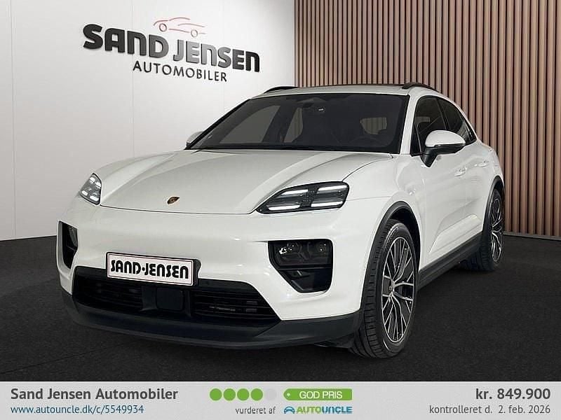 Hvid Brugt 2024 Porsche Macan SUV | 849.900 kr. - Billede 1/4