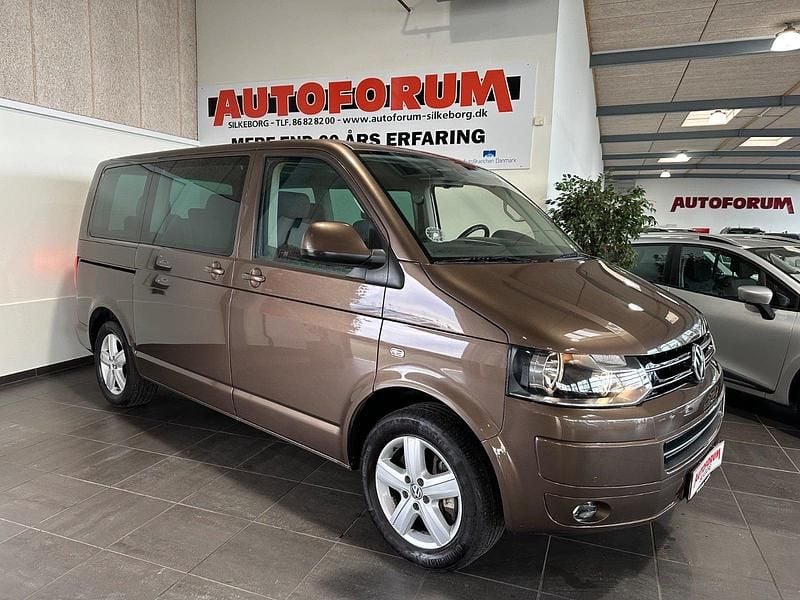 Brunmetal Brugt 2012 VW Multivan Comfortline Van | 299.900 kr. - Billede 1/4