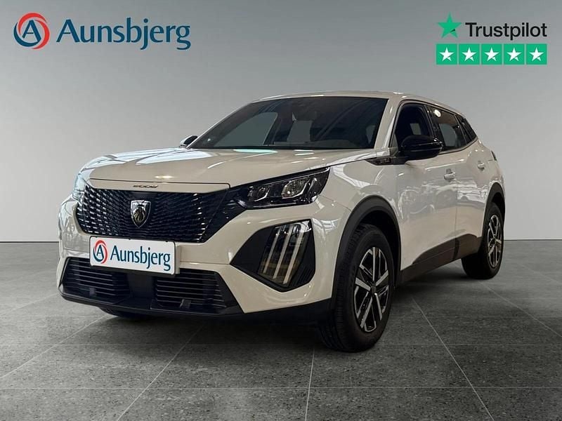 Hvid Brugt 2025 Peugeot e-2008 Style SUV | 194.500 kr. (God pris) - Billede 1/4