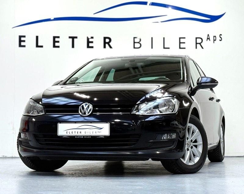 Sort Brugt 2015 VW Golf VII Trendline Hatchback | 94.900 kr. (Fair pris) - Billede 1/4