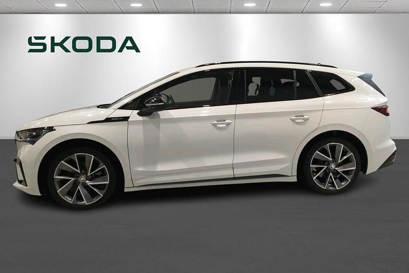 Brugt Skoda Enyaq iV SportLine 131 kW (179 HK) 2021 Hvidmetal SUV