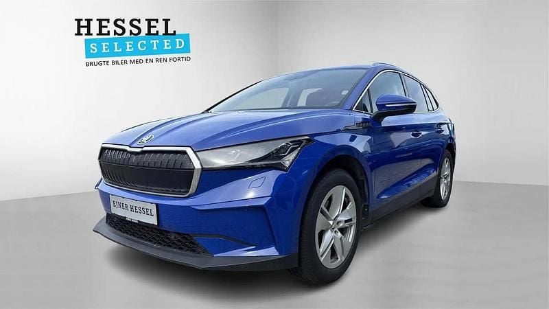 Energy blue Brugt 2022 Skoda Enyaq iV SUV | 284.900 kr. - Billede 1/4