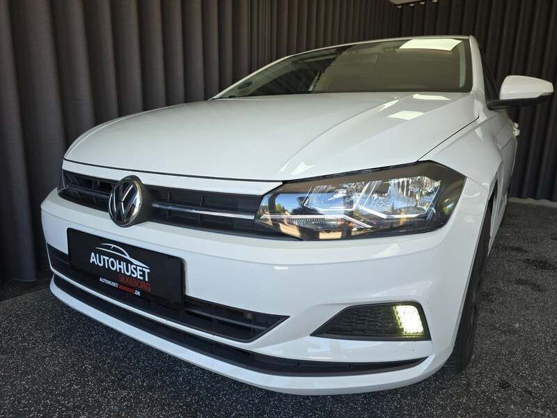 Hvid Brugt 2020 VW Polo Comfortline Hatchback | 138.900 kr. (Fair pris) - Billede 1/4