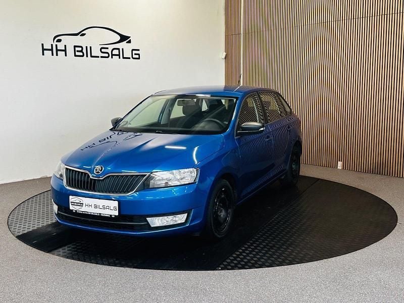 Blå Brugt 2017 Skoda Rapid Active Hatchback | 59.700 kr. (Fair pris) - Billede 1/4