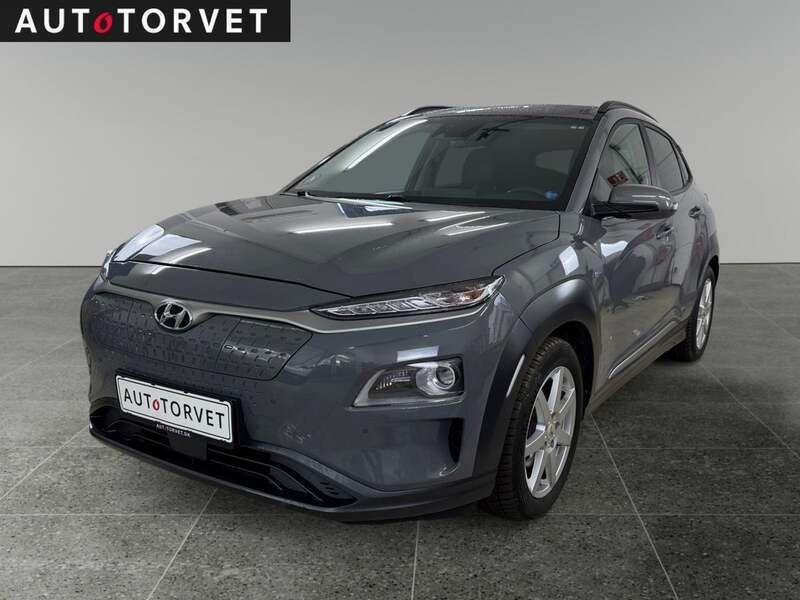 Grå Brugt 2020 Hyundai Kona Advanced SUV | 144.700 kr. (Fair pris) - Billede 1/4