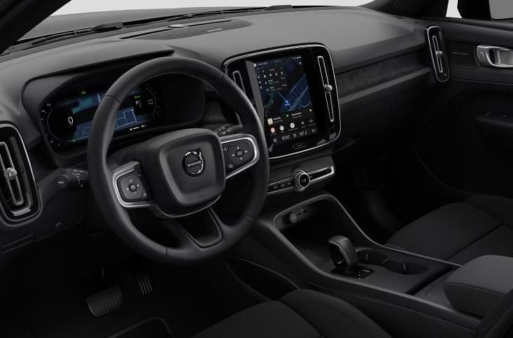 Brugt Volvo EX40 Single Motor Extended Range 300 kW (408 HK) 2024 Sort SUV