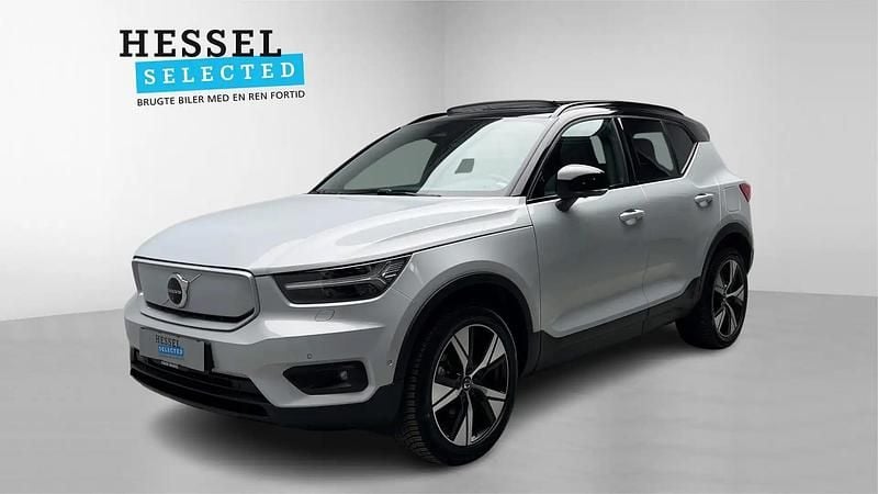 Glacier silver Brugt 2021 Volvo XC40 Pro SUV | 279.900 kr. (God pris) - Billede 1/4