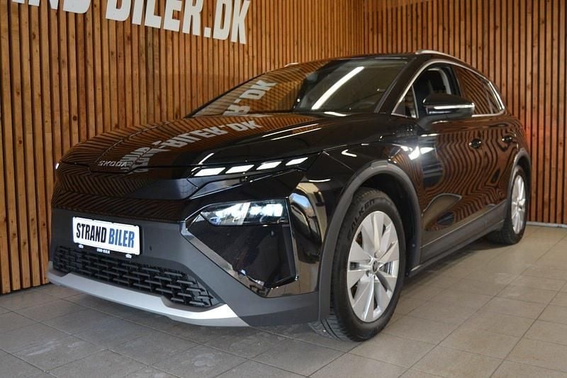 Sort Brugt 2025 Skoda Elroq SUV | 319.800 kr. (God pris) - Billede 1/4