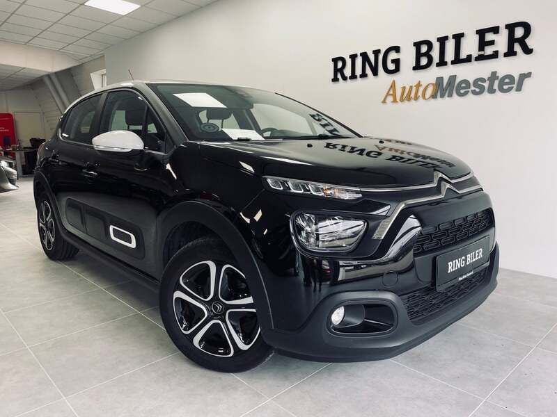 Sortmetal Brugt 2022 Citroën C3 Feel Hatchback | 129.800 kr. (Fair pris) - Billede 1/3