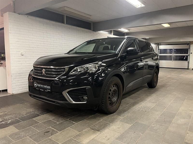 Sortmetal Brugt 2018 Peugeot 5008 SUV | 149.900 kr. (God pris) - Billede 1/4