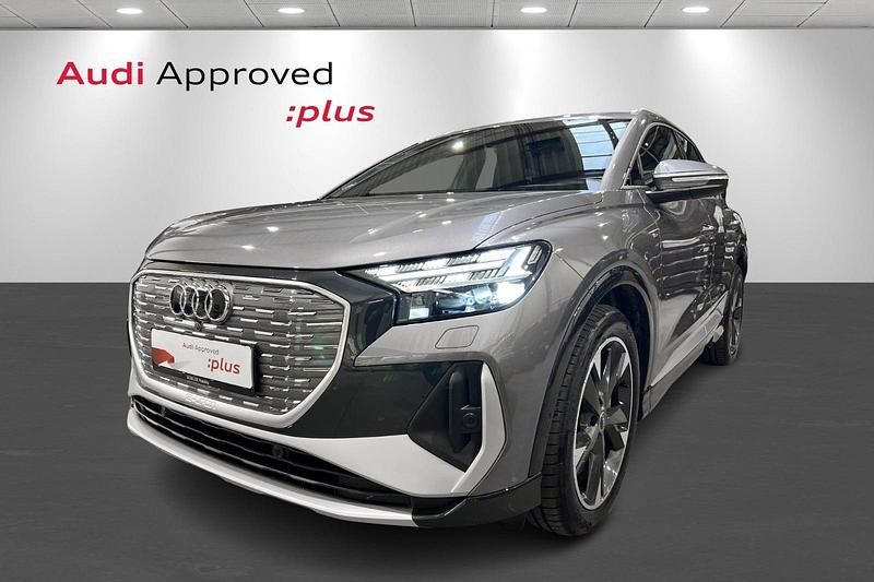 Gråmetal Brugt 2025 Audi Q4 e-tron S-Line SUV | 389.900 kr. (Fair pris) - Billede 1/4
