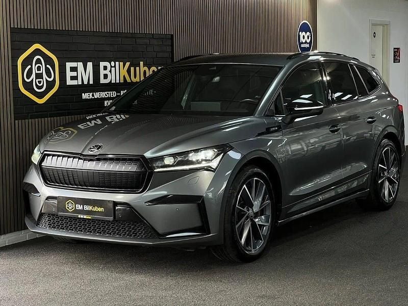 Brugt 2022 Skoda Enyaq iV SportLine SUV | 254.900 kr. (Fair pris) - Billede 1/4