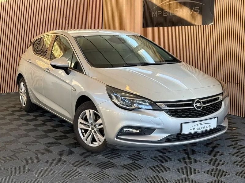 Brugt Opel Astra 150 HK (110 kW) 2019 Sølvmetal Hatchback