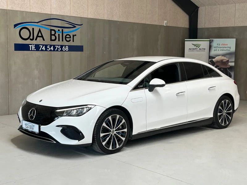 Brugt Mercedes EQE300 Electric Art 180 kW (245 HK) 2023 Hvid Sedan