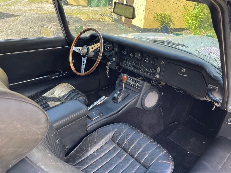 Brugt Jaguar E-Type 265 HK (194 kW) 1969 Sølv