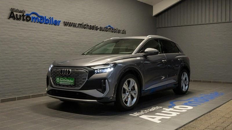 Brugt Audi Q4 e-tron S-Line 210 kW (286 HK) 2024 Gråmetal SUV