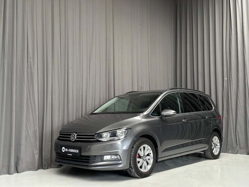 Sortmetal Brugt 2016 VW Touran Comfortline MPV | 139.900 kr. (Super pris) - Billede 1/4