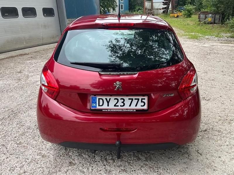 Brugt Peugeot 208 68 HK (50 kW) 2014 Rød Hatchback