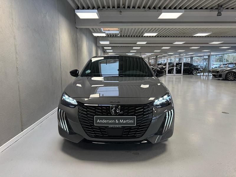 Brugt Peugeot e-208 GT 114 kW (156 HK) 2024 Graametal Hatchback