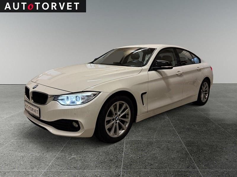 Hvid Brugt 2015 BMW 420 Gran Coupé Coupe | 139.700 kr. (Fair pris) - Billede 1/4