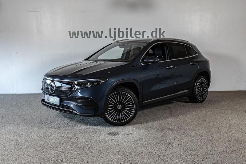 Blåmetal Brugt 2021 Mercedes EQA250 AMG line SUV | 289.800 kr. (Fair pris) - Billede 1/4
