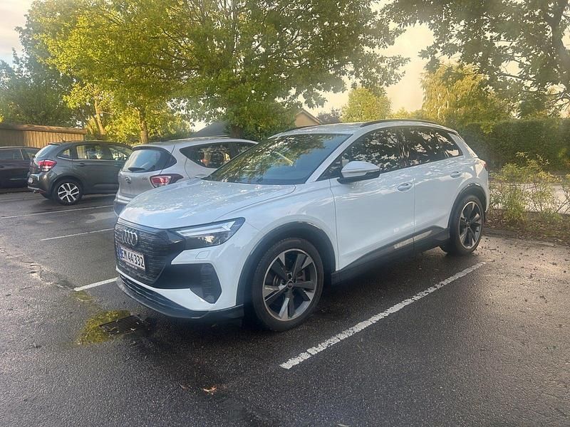 Hvid Brugt 2021 Audi Q4 e-tron SUV | 258.990 kr. (God pris) - Billede 1/4