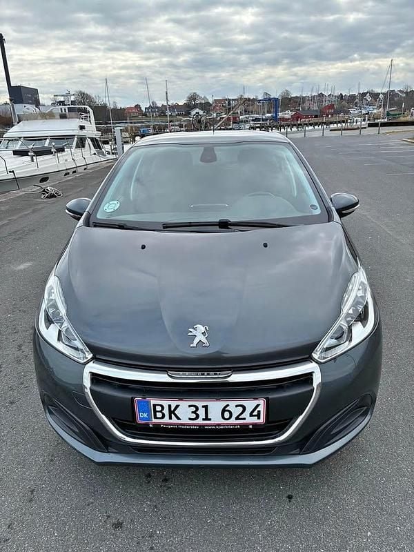 Brugt Peugeot 208 82 HK (60 kW) 2017 Grå Hatchback
