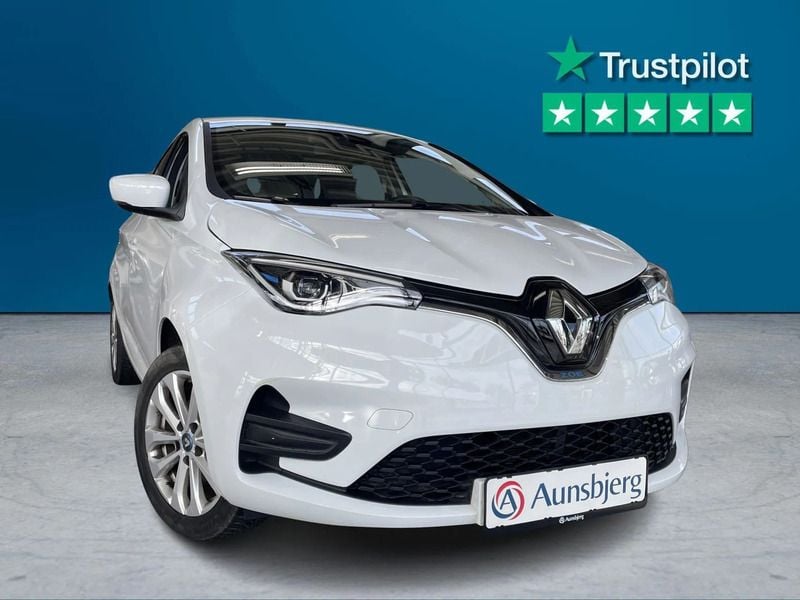 Hvid Brugt 2021 Renault Zoe Intens Hatchback | 92.500 kr. (Fair pris) - Billede 1/4