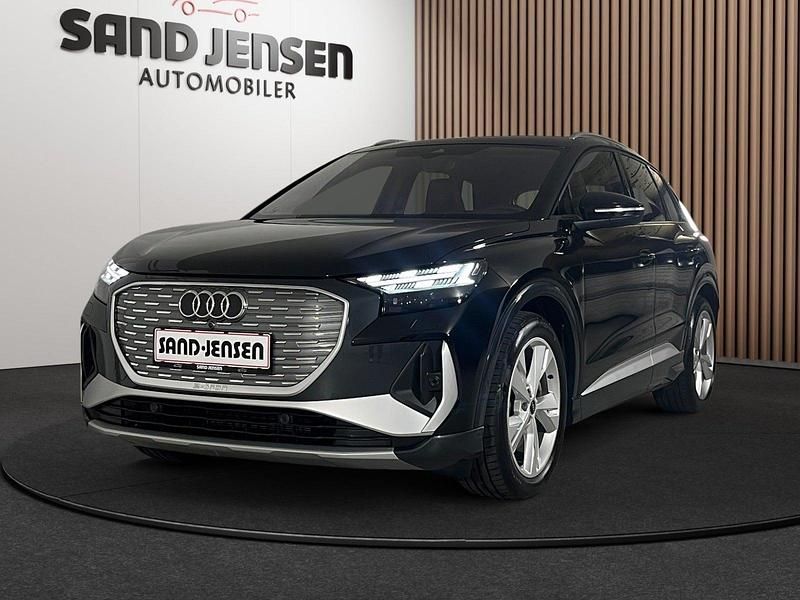 Sortmetal Brugt 2024 Audi Q4 e-tron S-Line SUV | 389.900 kr. (Fair pris) - Billede 1/4