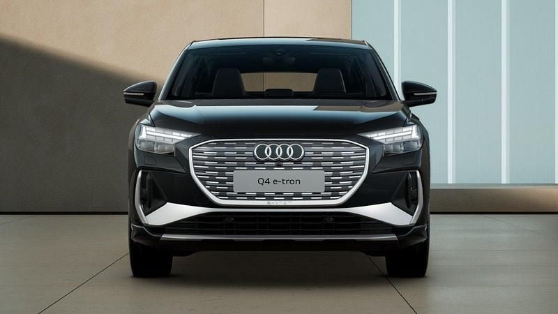 Sortmetal Ny 2025 Audi Q4 Sportback e-tron S-Line SUV | 429.900 kr. (Dyr) - Billede 1/4