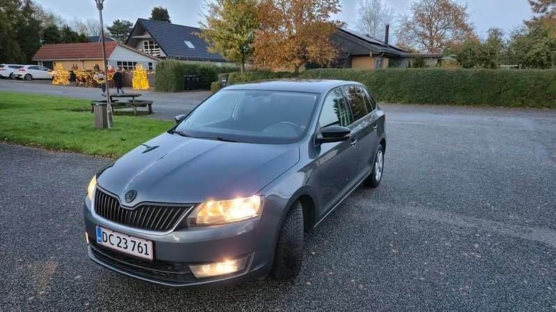 Brugt Skoda Rapid Sport 110 HK (80 kW) 2017 Grå Hatchback