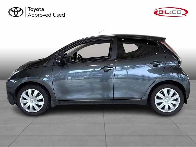 Brugt Toyota Aygo 69 HK (50 kW) 2018 1e0 dk.gray mc. Hatchback