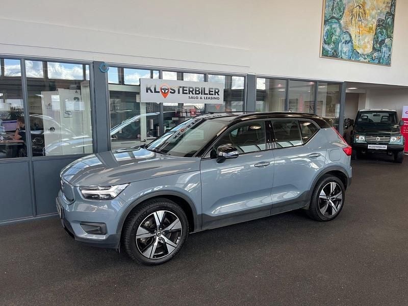 Lysblå Brugt 2021 Volvo XC40 Plus SUV | 234.700 kr. (Fair pris) - Billede 1/4