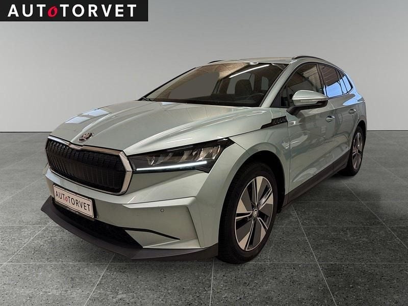 Turkismetal Brugt 2021 Skoda Enyaq iV Loft SUV | 169.700 kr. (God pris) - Billede 1/4