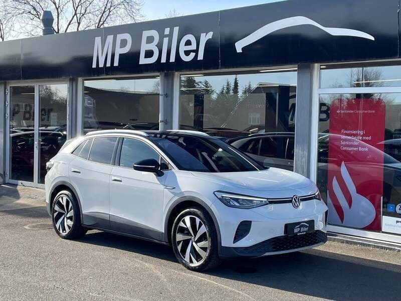 Hvid Brugt 2021 VW ID.4 Pro Performance SUV | 199.900 kr. (Fair pris) - Billede 1/4