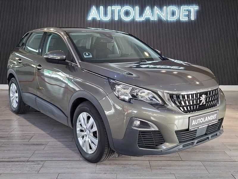 Grønmetal Brugt 2018 Peugeot 3008 Active SUV | 129.800 kr. (Fair pris) - Billede 1/4