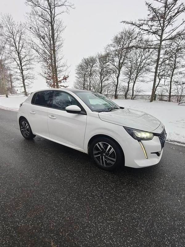 Brugt Peugeot 208 Allure Sky 100 HK (73 kW) 2020 Hvid Hatchback