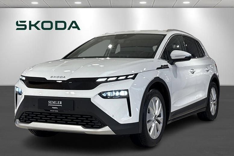 Hvidmetal Ny 2025 Skoda Elroq SUV | 329.990 kr. (God pris) - Billede 1/4
