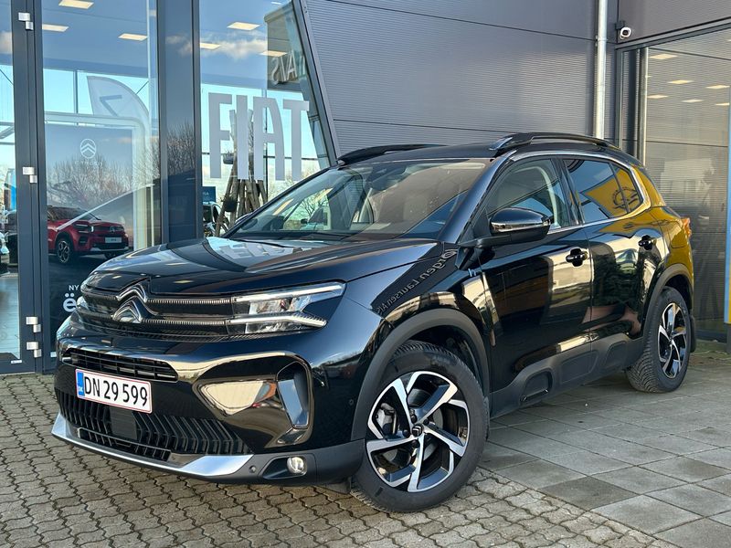 Sort perla nera metallic Brugt 2022 Citroën C5 Aircross Prestige SUV | 269.800 kr. (Fair pris) - Billede 1/4