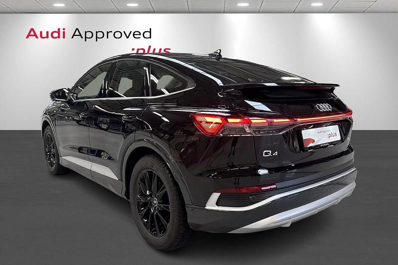 Ny Audi Q4 Sportback e-tron S-Line 210 kW (286 HK) 2025 Sortmetal SUV