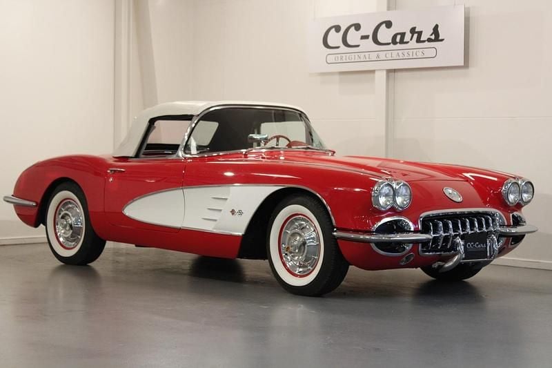 Brugt Chevrolet Corvette 1958 Rød Cabriolet