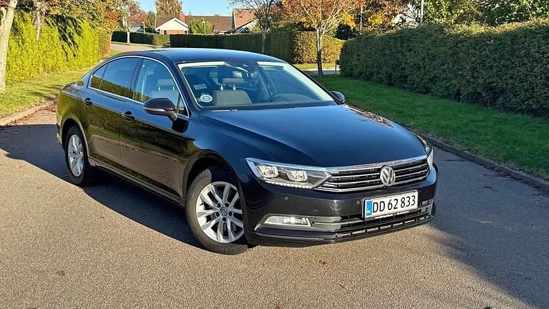 Brugt VW Passat Comfortline Premium 150 HK (110 kW) 2018 Sort Sedan