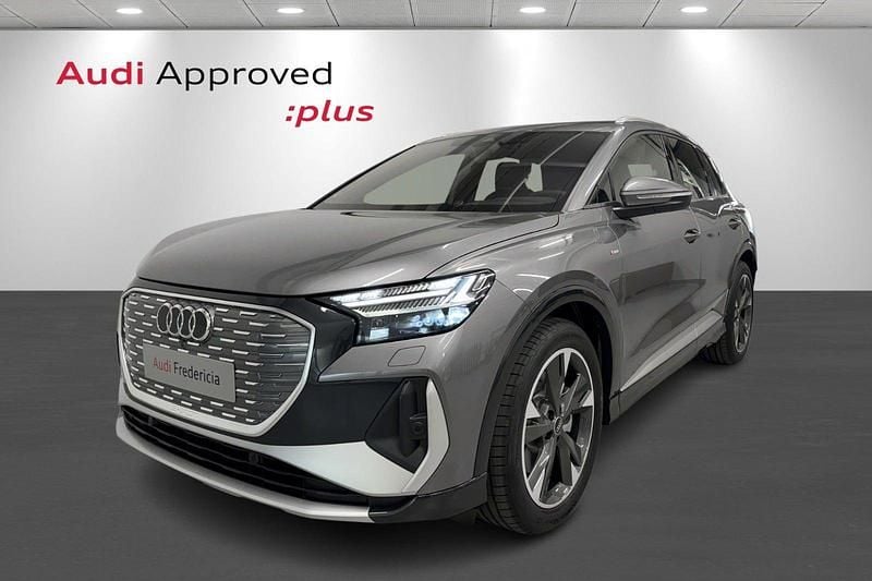 Gråmetal Brugt 2024 Audi Q4 e-tron SUV | 409.900 kr. - Billede 1/4