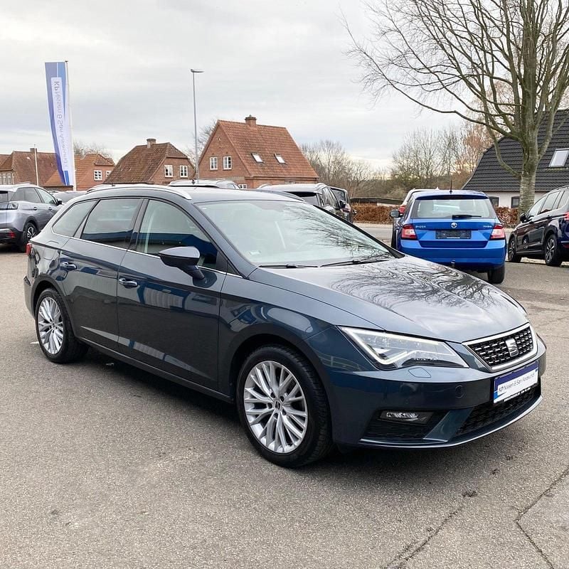 Gråmetal Brugt 2019 Seat Leon ST XCELLENCE Stationcar | 169.900 kr. (God pris) - Billede 1/4
