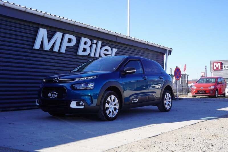 Blåmetal Brugt 2018 Citroën C4 Cactus Hatchback | 74.900 kr. (Fair pris) - Billede 1/4