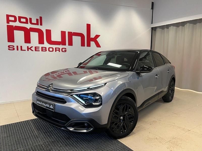 Brugt Citroën e-C4 Shine 100 kW (136 HK) 2024 Sølvmetal