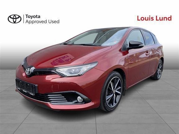 Tokyo red / night sky black Brugt 2018 Toyota Auris Hatchback | 149.900 kr. (Fair pris) - Billede 1/4