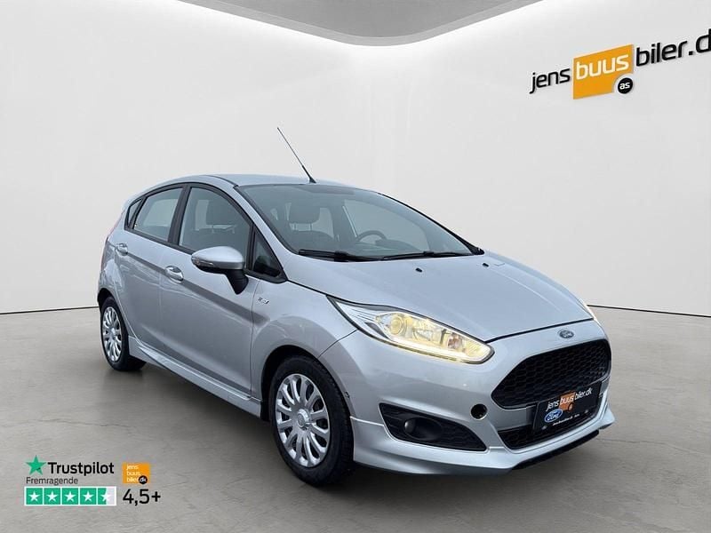 Brugt Ford Fiesta ST-Line 125 HK (91 kW) 2017 Grå Hatchback