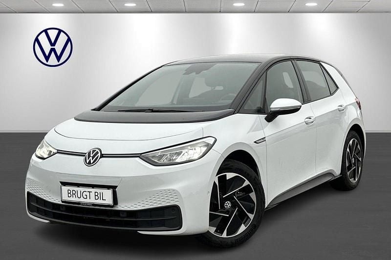 Brugt VW ID.3 Pro 106 kW (145 HK) 2022 Hvidmetal Hatchback